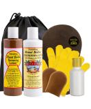 Maui Babe Browning & After Browning Lotion 8oz Deluxe Package - Outdoor Tanner & After Sun Enhancer Lotion Kit with Travel Bottle & Exfoliation Gloves - Buy Online on GoSupps.com