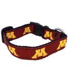 NCAA Minnesota Golden Gophers Dog Collar - Team Color, Medium - Buy Online on GoSupps.com