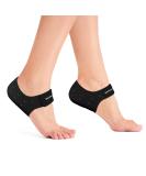 Plantar Fasciitis Gel Heel Protectors - Bukihome Heel Cups for Pain Relief | Comfortable Inserts for Achilles Tendinitis & Cracked Heels | Men 5-8 | Women 4.5-9 | Black S - Buy Online on GoSupps.com