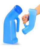 Portable Urinal Bottle for Men - 1L Plastic Pee Bottle with Screw Cover | Ideal for Travel Camping and Emergencies - Buy Online on GoSupps.com