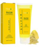 Buy Sulfur Soap for Acne | Exfoliating Facial Cleanser for Cystic Acne & Rosacea Reduces Breakouts & Excess Oil - Buy Online on GoSupps.com