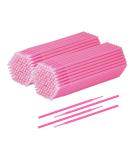 Takuza 200 pieces disposable eyelash brush for eyelash extensions eyelash lifting accessories lashes graft makeup applicator oral and cleanliness (pink) 200 pieces rose - Buy Online on GoSupps.com
