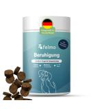 Felmo calming snacks for dogs treats for calming down in stress and against tension - with valerian for the relaxation and balancedness of your DOG without getting used to - Buy Online on GoSupps.com