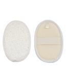 Buy Smatime Natural Luffa Sponge Set - 2 Pieces Peeling Shower Pads for Body Care & Massage | Perfect for Home & Hotel Bathrooms - Buy Online on GoSupps.com