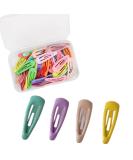 30 Pieces Candy Color Small Hair Clip Girls Baby Snap Hair Clip 3cm Metal Snap Hair Mini Clip Use for Girls Child - Buy Online on GoSupps.com