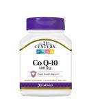 21st Century Co Q10 400 mg Veg Capsules - 30 Count | Premium Quality Health Supplement for Heart & Energy Support | Buy Internationally - Buy Online on GoSupps.com