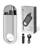 2024 Upgraded Nose Hair Trimmer for Men & Women | Portable 360 Edged Waterproof Eyebrow & Ear Hair Clipper | Type-C Rechargeable | Grey - Buy Online on GoSupps.com