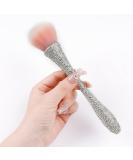 Premium Nail Dust Brush with Rhinestones - Fluffy Acrylic Duster for Nail Powder Removal | Essential Nail Tool - Buy Online on GoSupps.com