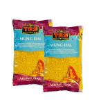 TRS Mung Dall | 2KG | Mung Dal | All Natural | Gluten Friendly | Vegan | High Fibre | High Protein | Indian Origin (Pack of 2) - Buy Online on GoSupps.com