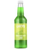 Lucy's Family Owned Lime Shaved Ice Snow Cone Syrup - 32 oz Bottle - Buy Online on GoSupps.com