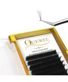 Quewel Self-Fan L Curl Volume Eyelashes - 0.05 Strength Mix 8-15mm | Easy Lash Extensions for Flawless Looks - Buy Online on GoSupps.com