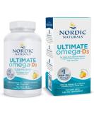Nordic Naturals Ultimate Omega-D3 Lemon 1000 mg 120 Soft Gels - Buy Online on GoSupps.com