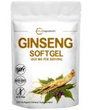 Micro Ingredients Red Panax Ginseng 1200mg Per Serving  200 Softgels | High Potency Korean Ginseng Extract with Active Ginsenosides  Non-GMO & No Gluten - Buy Online on GoSupps.com