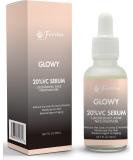Glowy 20% Vitamin C Serum with Niacinamide & Hyaluronic Acid | Brighten & Hydrate Skin - International Shipping - Buy Online on GoSupps.com