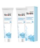 Advanced Scar Gel for Surgical Acne & Keloid Scars - Effective Scar Removal for Face & Body - 100% New - 2 Bottles - Buy Online on GoSupps.com