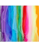 Verfine 16-Piece Colorful Jonglier Towels Set - Versatile 60x60 cm Kindergarten Dance & Gymnastics Accessories - Buy Online on GoSupps.com