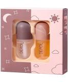 MyShell 2PC Lip Plumper Set | Natural Lip Gloss & Enhancer for Fuller Lips | Day & Night Care Serum - Buy Online on GoSupps.com