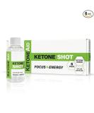 KetoneAid Ketone Shot | Ketone Ester Energy | No Sugar, No Caffeine | 2 Serv. Per Bottle (6 Count) - Buy Online on GoSupps.com