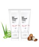 2PC Hair Removal Cream for Men & Women - All Skin Types | 50ml Epilating Cream - Fast Shipping Worldwide - Buy Online on GoSupps.com