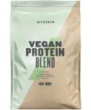 MyProtein MyVegan Protein Blend - 1kg (33 Servings) Strawberry Vegan Protein Powder with 5g BCAAs. Gluten-Free, Low Sugar, Plant Based Pea Protein - Great Tasting Strawberry Flavor - Buy Online on GoSupps.com