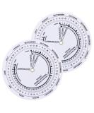 Pregnancy Wheel Set: Due Date Calculator for Expectant Mothers - 2 Pcs - Buy Online on GoSupps.com
