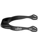 Buy Sprenger Fairrider Spores - Lightweight Black Aluminum with Curved & Flattened Plastic Neck - International Shipping Available - Buy Online on GoSupps.com