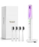 Sonic UV Electric Toothbrush - Wireless 3 Modes 4 Brush Heads 60-Day Battery Life - Ideal for Adults & Kids - Buy Online on GoSupps.com