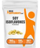 BulkSupplements Soy Isoflavones Powder | 150mg Women s Supplement for Bone Support | Pure Gluten Free - 100g (3.5 oz - Buy Online on GoSupps.com