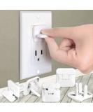 38-Pack Babepai Outlet Covers - Child Proof Electrical Protector - Improved Baby Safety Plug Covers - White - Buy Online on GoSupps.com
