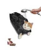 Buy Soonhua Cat Grooming Bag | Adjustable Bathing & Swimming Solution | Anti-Scratch Breathable Fur Care Pocket - Buy Online on GoSupps.com