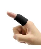 uxcell 10pcs Black Cotton Stretch Finger Sleeves | Anti-Dislocation Sport Support - Buy Online on GoSupps.com