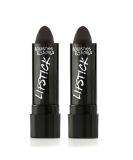 Vivid Black Lipstick 2 Pack - Bold Matte Finish Lip Color for Makeup & Cosmetics - Buy Online on GoSupps.com