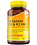 Max Strength Vitamin D3 4000 IU & Vitamin K2 100ug MK7 - 120 Capsules, Immune Support - UK Made - Buy Online on GoSupps.com