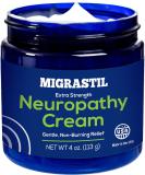 Basic Vigor Migrastil Neuropathy Relief Cream - Extra Strength for Feet Legs & Hands | Vegan Cruelty-Free Non-Greasy Cooling Effect (4 oz) - Made in USA - Buy Online on GoSupps.com