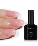 TOMICCA Pink Gel Nail Polish - Clear Pink & Nude Shades for DIY French Manicure | Soak Off UV Jelly Polish - Buy Online on GoSupps.com