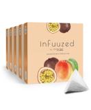 720 DGree Infuuzed Peach Maracuja - 100 Sugar-Free Bags | 50L Delicious Drink Alternative to Iced Tea & Lemonade - 60g (5 Pack) | International Shipping Available - Buy Online on GoSupps.com