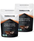 Terrasoul Superfoods Organic Apricots 4 Lbs (2 Pack) - Sun-Dried, Unsulphured, High in Fiber - Buy Online on GoSupps.com