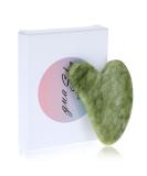 Shop Gua Sha Facial Tool - Jade Stone Massager for Jawline Sculpting & Skin Care | Reduce Puffiness & Muscle Tension - Buy Online on GoSupps.com