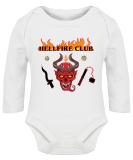 Hippowarehouse D&D Hellfire Group Club Baby Vest Bodysuit (Long Sleeve) | Boys Girls - Buy Online on GoSupps.com