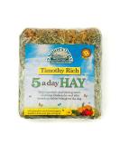 Timothy Rich 5 a day hay 1000g x 5 (1000g x 10) 10 kg (Pack of 1) - Buy Online on GoSupps.com