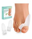 Welnove Bunion Cushion Protector - 8 Pack Aloe Vera Gel Shield for Foot Pain Relief & Calluses - Bunion Corrector with Separator (White - Buy Online on GoSupps.com