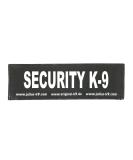 Buy Julius-K9 162LR-K-28093 Velcro Label - SECURITY | Small Black Security Label for Dogs | International Shipping Available - Buy Online on GoSupps.com