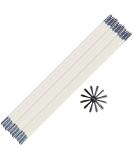 Flexible Clothes Dryer Lint Vent Trap Exhaust Cleaner Kit -17" Extendable Brush for Gas & Electric Fire Prevention - 12 Feet Long - Buy Online on GoSupps.com