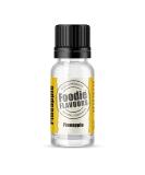 Foodie Flavours Natural Pineapple Flavouring High Strength 15ml - Pack of 1 - Buy Online on GoSupps.com