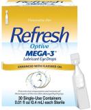 Buy Refresh Optive Mega 3 Preservative Free Eye Drops - 30 Count (Pack of 4) | Fast International Shipping - Buy Online on GoSupps.com