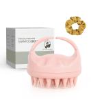 Sndyi Silicone Scalp Massage Brush - Reduces Dandruff & Stimulates Hair Growth | Wet & Dry Hair Scalp Massager in Pink - Buy Online on GoSupps.com