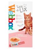 Webbox Cats Delight Lick E Lix Yoghurt with Salmon 5pcs - Buy Online on GoSupps.com