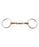 Korsteel JP Stainless Steel Copper Mouth Loose Ring Snaffle Bit 4.5 - Buy Online on GoSupps.com