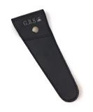 G.B.S Genuine Black Leather Razor & Scissors Protective Case - Travel-Friendly, Secure Snap Lock Design - Buy Online on GoSupps.com