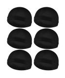 Molain Silk Durag Wave Cap Set for Men, Women & Kids - 6 Pack Black Wave Caps for 360 540 720 Waves - Soft & Breathable Satin Durag Collection - Buy Online on GoSupps.com